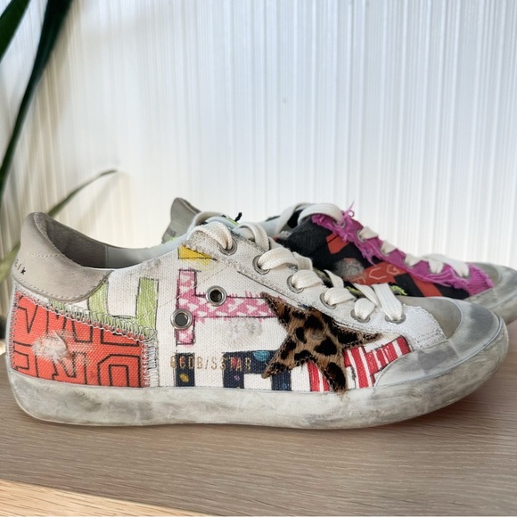 Authentic Golden Goose Superstar Sneakers/ Multicolor/ Low Tops/ Made in Italy - Picture 1 of 12
